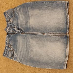 Faded Glory Jean Skirt size 4